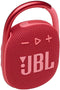 JBL Clip 4 - Draadloze speaker - IP67 waterdicht - Rood