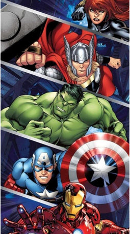 Strandlaken Avengers, 70x140cm