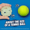 Chuckit! Air Glow Fetch Ball - Medium - Hondenspeelgoed - Hondenbal - Kauwspeelgoed - Chuckit bal - Rubberen Hondenbal - Glow in The Dark - 1 ST