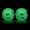 Chuckit! Air Glow Fetch Ball - Medium - Hondenspeelgoed - Hondenbal - Kauwspeelgoed - Chuckit bal - Rubberen Hondenbal - Glow in The Dark - 1 ST