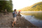 Chuckit! Amphibious Bumper - Hondenspeelgoed - Apporteerspeelgoed - Drijvend - Medium - Ø5 x 25 cm - Assorti