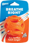 Chuckit! Breathe Right Fetch Ball - Hondenspeelgoed - Hondenbal - Drijvend - Large - Ø7 cm - Oranje - 1 Stuks