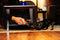 Chuckit! Indoor Ball - Hondenspeelgoed - Hondenbal - Bounceflex Core Technology - Ø12 cm - Blauw/Oranje