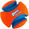 Chuckit Kauwspeelgoed Kick fetch - Large - Hondenspeelgoed - Hondenbal - Chuckit bal - Oranje/Blauw - ø 19 cm - 1 ST