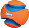 Chuckit! Kauwspeelgoed Kick fetch - Small - Hondenspeelgoed - Hondenbal - Chuckit bal - Oranje/Blauw - ø 14 cm - 1 ST