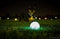 Chuckit! Max Glow Ball – Hondenspeelgoed – Hondenbal - Drijvend – Apporteerspeelgoed – Glow in the dark - Medium - Ø6 cm - 1 Stuks