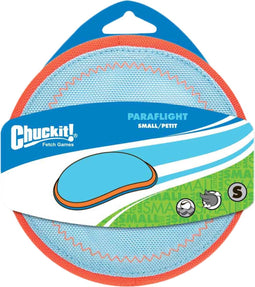 Chuckit! Paraflight - Hondenspeelgoed - Hondenspeeltje - Frisbee - Small - Ø16 cm - Blauw/Oranje