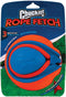 Chuckit! Rope Fetch - Hondenspeelgoed - Hondenbal - Drijvend - EVA-foam/Canvas - Ø13 cm - Oranje/Blauw