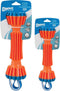 Chuckit! Rugged Bumper - Hondenspeeltje - Apporteerspeelgoed - Drijvend - Nylon/Rubber - Medium - Oranje/Blauw - 34 cm