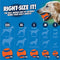 Chuckit Sniff Fetch Bal – Apporteerspeelgoed met Bacongeur – voor Honden – Waterbestendig – Drijvend - Interactief – Onweerstaanbaar - Blauw – Rubber - Medium