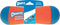 Chuckit! Tumble Bumper - Hondenspeelgoed - Apporteer speelgoed - Hondenspeeltje - Oranje/Blauw - ø 6 x 21 cm - M