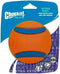 Chuckit! Ultra Ball Ø 10 cm – Rubberen Hondenbal - Hondenspeelgoed – Apporteerspeelgoed – Oranje - 1 Stuk