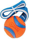 Chuckit Ultra Ball Ø 7 cm – Rubberen Hondenbal - Hondenspeelgoed – Drijvend honden speelgoed – Oranje – 1 Stuk