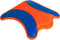 Chuckit Ultra Flying Squirrel - 24 x 22.5 cm - Drijvend Hondenspeelgoed - Hondenspeeltje - Frisbee - Oranje/blauw