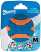 Chuckit! Ultra Squeaker Bal - Hondenspeelgoed - Hondenbal - Duurzaam rubber - Medium - Ø6 cm - Blauw/Oranje - 1 Stuks