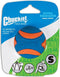 Chuckit! Ultra Squeaker Bal - Hondenspeelgoed - Hondenbal - Duurzaam rubber - Small - Ø5 cm - Blauw/Oranje - 1 Stuks