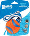 Chuckit Ultra Tug – Hondenspeelgoed – Hondenbal – Gemaakt van duurzaam rubber – Drijvend hondenspeeltjes – Voor elk terrein – Maat M – Diameter 6 cm – Oranje – 1 stuks