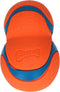 Chuckit! Ultra tumbler - Hondenspeelgoed - Hondenbal - Apporteerspeelgoed - Natuurlijk Rubber - Ø7.5 cm - Oranje/Blauw