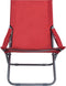vidaXL - Strandstoelen - 2 - st - inklapbaar - stof - rood