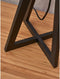 GOOD&MOJO Tafellamp Iguazu - Jute/Bamboe Zwart - Ø30x51cm -