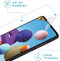 imoshion Screen protector - Geschikt voor Samsung Galaxy A21s - Screenprotector Folie 3 pack