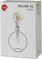 Vaas Rond Silhouette XL Zwart 27 x 21 x 10 cm