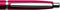 Sheaffer balpen - VFM E9403 - Excessive red nickel plated - SF-E2940351