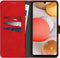 iMoshion Hoesje Geschikt voor Samsung Galaxy A42 Hoesje Met Pasjeshouder - iMoshion Uitneembare 2-in-1 Luxe Bookcase - Rood