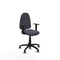 Bureaustoel Piqueras y Crespo B1D01RT Donker grijs