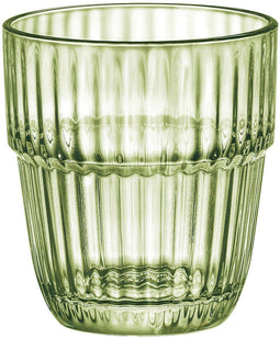 Bormioli Rocco - Waterglas 300 ml - Stapelbaar Vaatwasser- en Magnetronbestendig - Groen (6 Stuks)