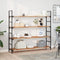 vidaXL - Wandschap - zwevend - olieafwerking - 160x30x2 - cm - massief - acaciahout