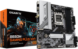 Gigabyte B650M GAMING PLUS WIFI - Moederbord Micro-ATX - Socket AM5 - WiFi 6E - zwart