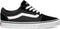 VANS WM Ward - Lage sneakers - Suède/canvas - Zwart/wit - Maat 40
