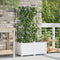 vidaXL - Tuinplantenbakken - met - Water - Irrigatiesysteem - - - 2 - stuks - - - Wit
