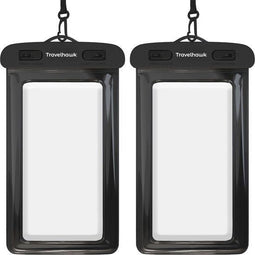 Travelhawk FSDPT - Waterdichte Telefoonhoesjes - IPX8 - (2 stuks)