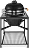BBQ Buitenkeuken Tafel – Large – Universeel voor Kamado 21” – Met Sidetable