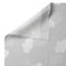 Happy Friday Sheet set 2 pieces Clouds grey 120x180 cm (Cot bed) Grey