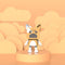 Mobility on Board - Dancing Animal Luidspreker - Bluetooth 4.1 - Vos