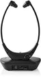 Nedis HPRF010BK - Draadloze in-ear koptelefoon - 35 meter bereik - Zwart