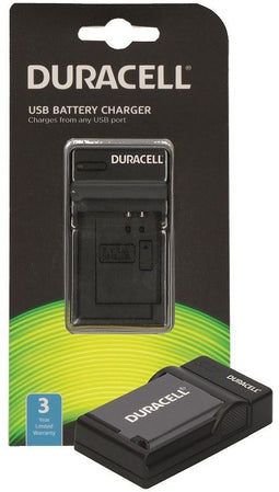 Duracell - Digitale Camera Lader - Hoogte 23mm Breedte 47mm Diepte 84mm Zwart