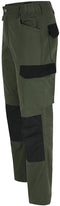 Herock Dero (2101) - Werkbroek - 2-way stretch met kniezakken - Zwart - Maat 38