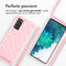 iMoshion Hoesje Geschikt voor Samsung Galaxy S20 FE Hoesje Met Koord - iMoshion Siliconen design hoesje met koord - Roze / Retro Pink