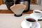 Leopold Vienna Scelto - Koffiefilterhouder - RVS met anti-slip voet - Zilver