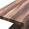 Wandrek Ladder - Industrieel Metalen Wandrek - 3 Houten Planken - Zwart