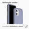 Accezz iPhone 11 - Liquid Silicone Backcover - Schokabsorberend - Paars