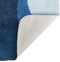 Dutch House Toiletmat Metz - WC Mat 60x50 - Blauw - Antislip - Toiletmat met uitsparing - Badkamer Mat - WC Mat - Snel Absorberend - Snel Drogende Toiletmat
