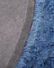 CIDE - Shaggy vloerkleed - Blauw - 140 cm - Polyester
