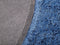CIDE - Shaggy vloerkleed - Blauw - 140 cm - Polyester