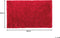 CIDE - Shaggy vloerkleed - Rood - 160 x 230 cm - Polyester