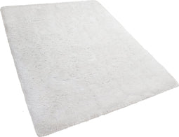 CIDE - Shaggy vloerkleed - Wit - 140 x 200 cm - Polyester